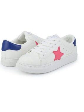 Vintage Havana Heather Size 11 White Low Top Lace-Up Sneakers Extra Laces. New